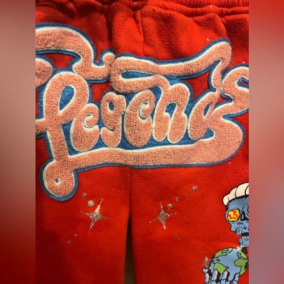 Reason Men's Legends Red Shorts Sz S - Picture 8 of 9